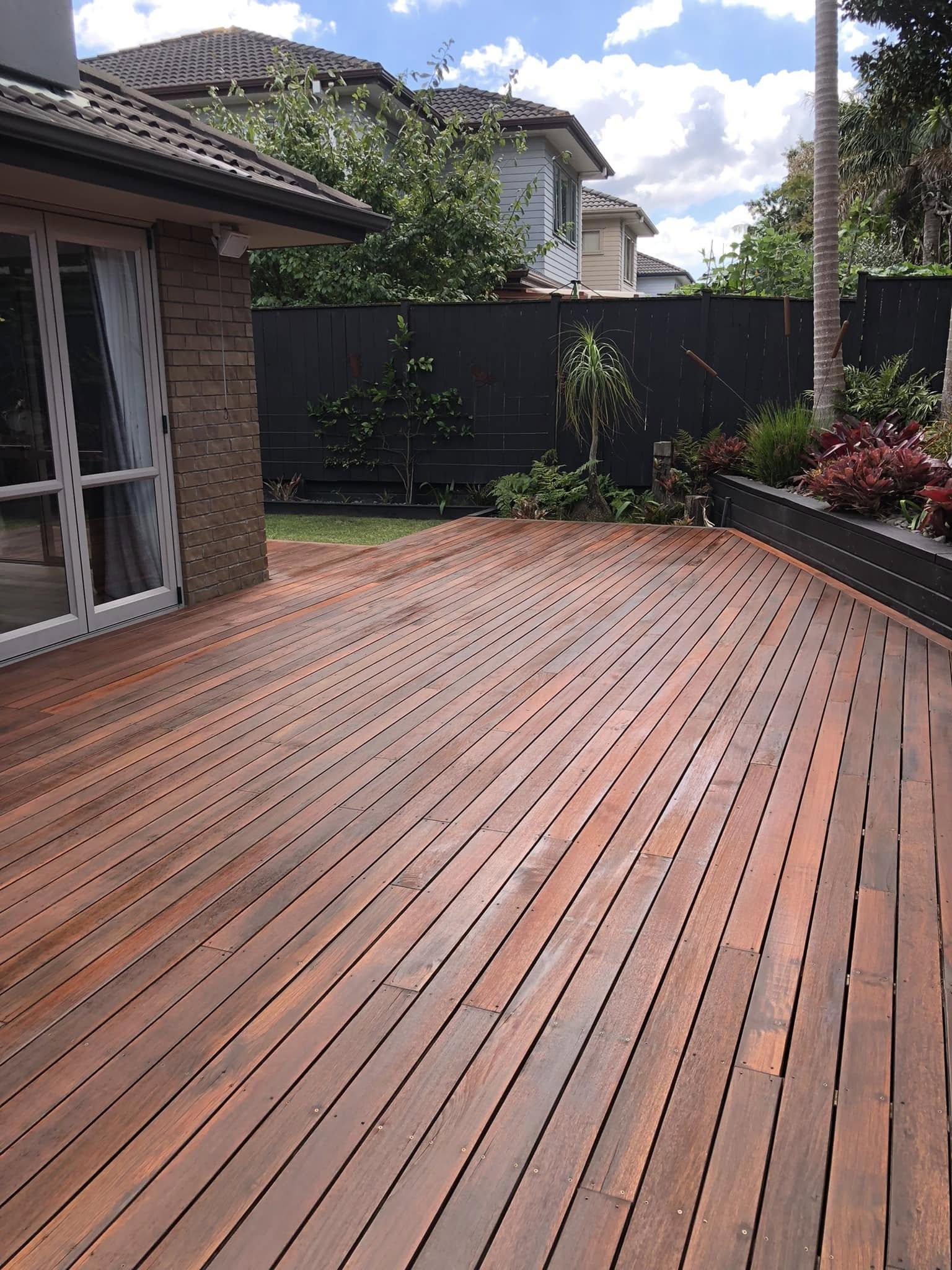 Beautiful polished timber floor